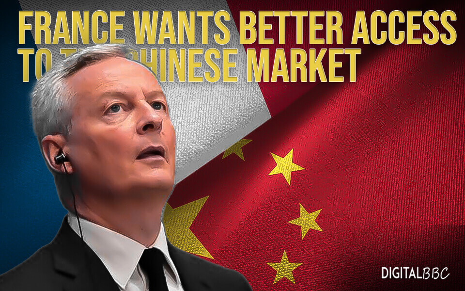 France wants Better access to the Chinese marke