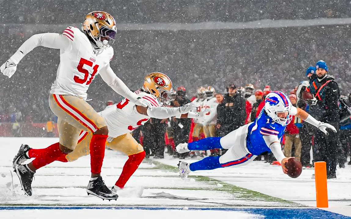 after-a-historic-quarterback-stat-line-in-snowy-conditions-the-bills-secure-a-postseason-berth-the-steelers-tie-the-record-nfl-week-13-sunday-review