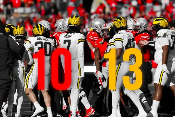 after-michigans-stunning-upset-against-rival-ohio-state-a-brawl-breaks-out