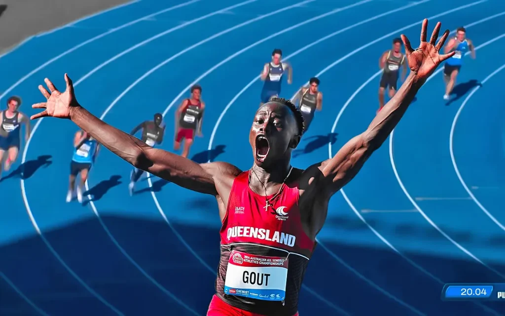 the-16-year-old-sprinting-sensation-gout-gout-breaks-the-nearly-six-decade-old-200-meter-record-set-by-australia