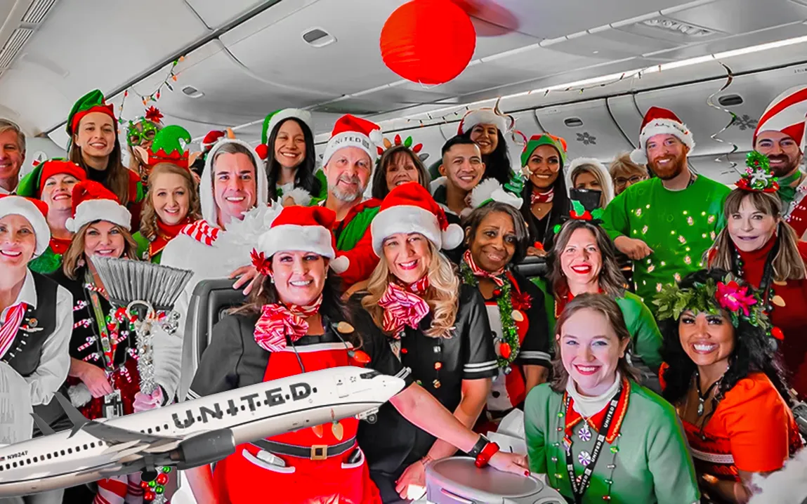 united-airlines-takes-families-on-a-magical-flight-to-the-north-pole