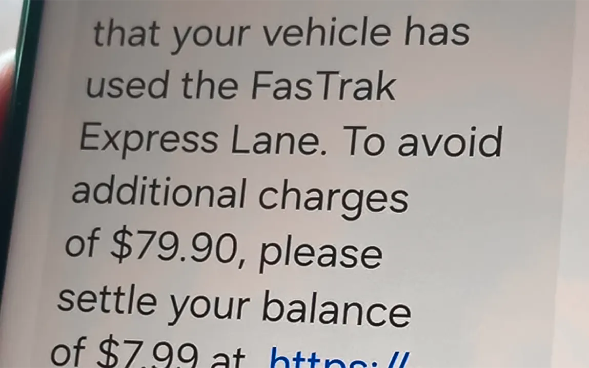 a-new-scam-alert-targets-drivers-with-false-fastrak-text-messages