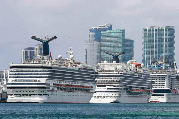 Carnival Cruise Bans 24 Passengers After Terminal Brawl Carnival Cruise Line says it banned