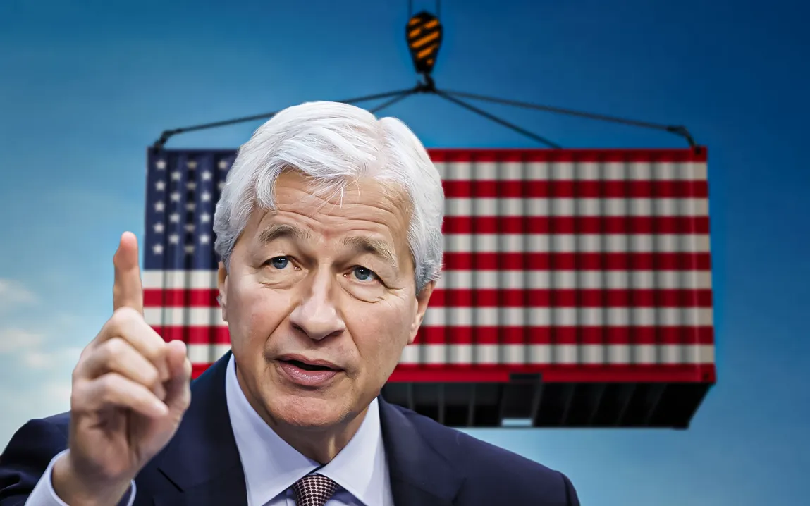 Jamie Dimon Warns Trump's Tariffs May Hurt Economy