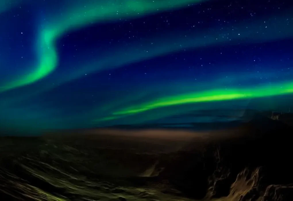 NASA Captures First Visible-Light Auroras from the Surface of Mars