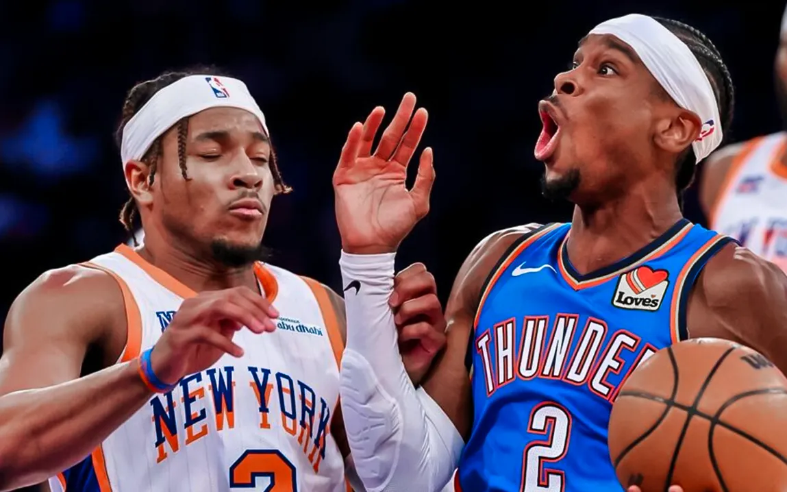 ‘Thunder Dominate, Knicks Rally Again in Game 2 Win
